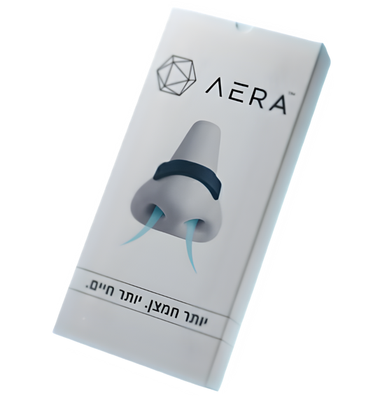 AERA – מגנט האף שמחזיר נשימה חופשית